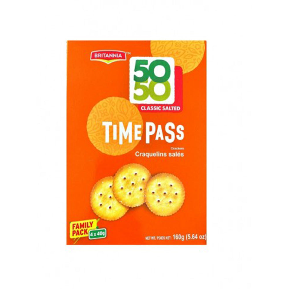 Britannia 50-50 Time Pass 160g